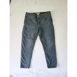 Democracy‎ Ab Technology Jeans Womens 12 Blue Whiskering 26" inseam Ankle